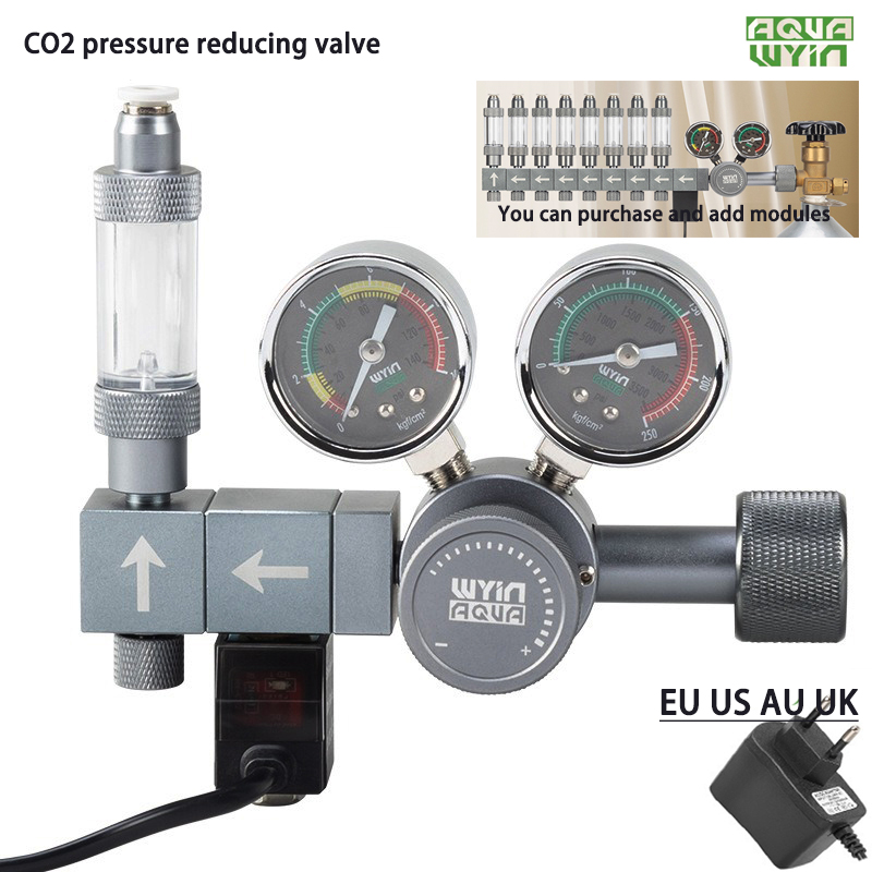 Co2 Regulator Dual Stage - Aquarium DIY Co2 regulator dual stage