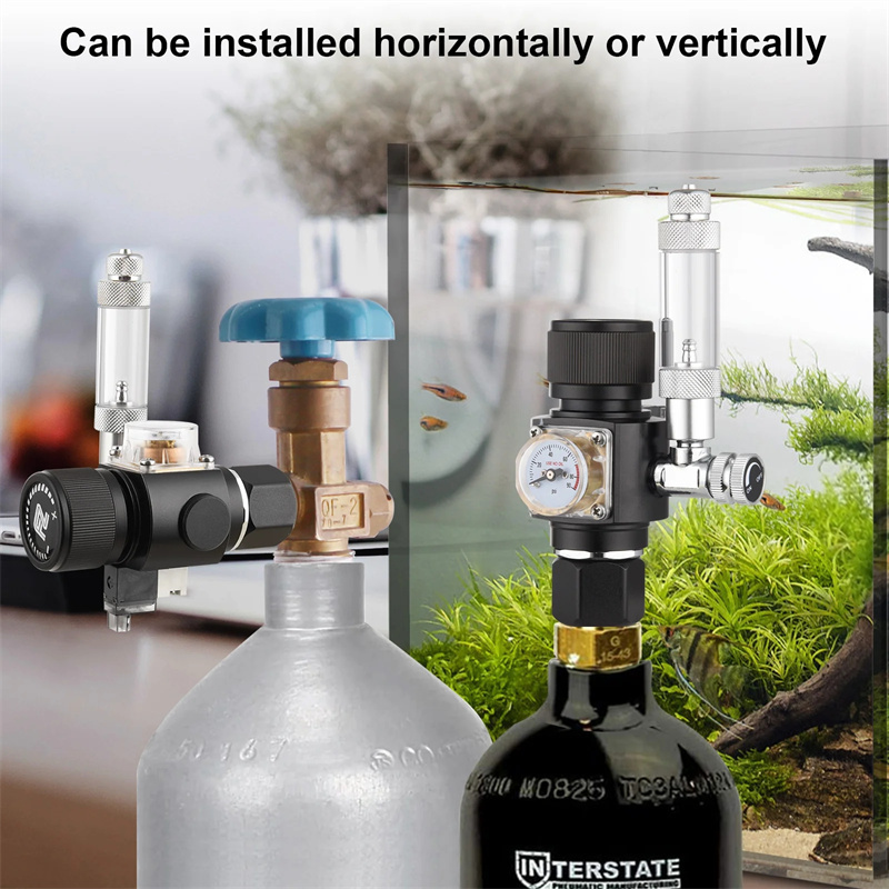 Co2 Regulator Dual Stage - Fzone Mini Dual Stage Co2 Regulator