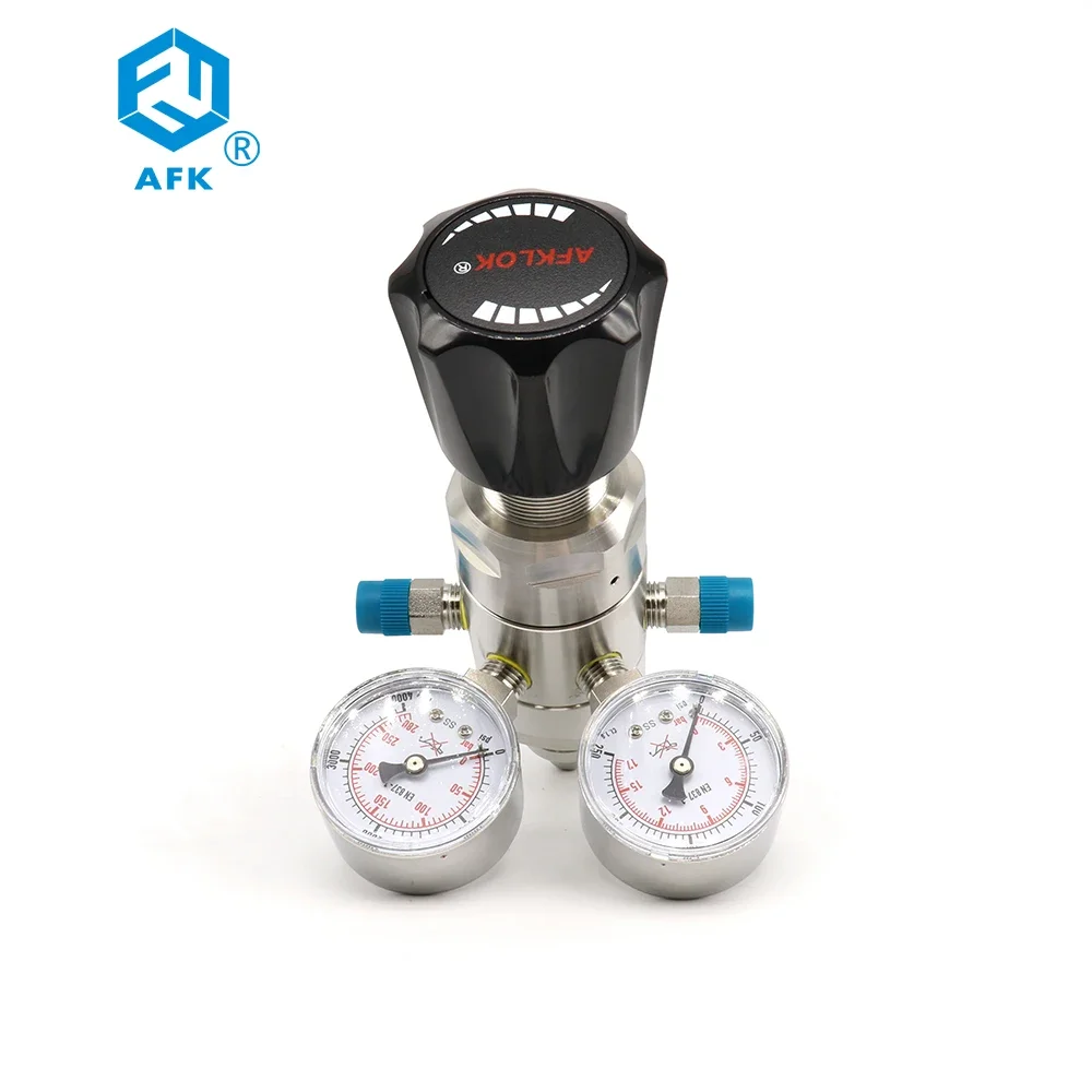 Co2 Regulator Dual Stage - Oem AFKLOK Brand Gas High Pressure