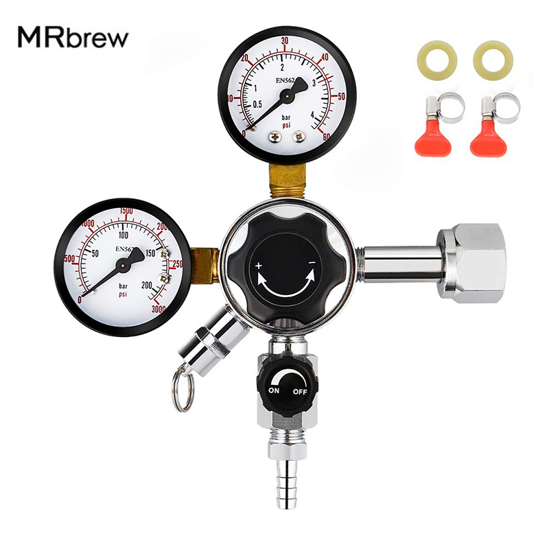 Co2 Regulator Dual Stage - Hai Đồng Hồ Đo CO2 Dự