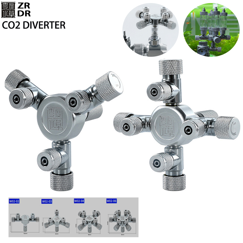 ZRDR Fish Tank Multi-Channel C - đánh giá và giá Glass Co2 Drop Checker