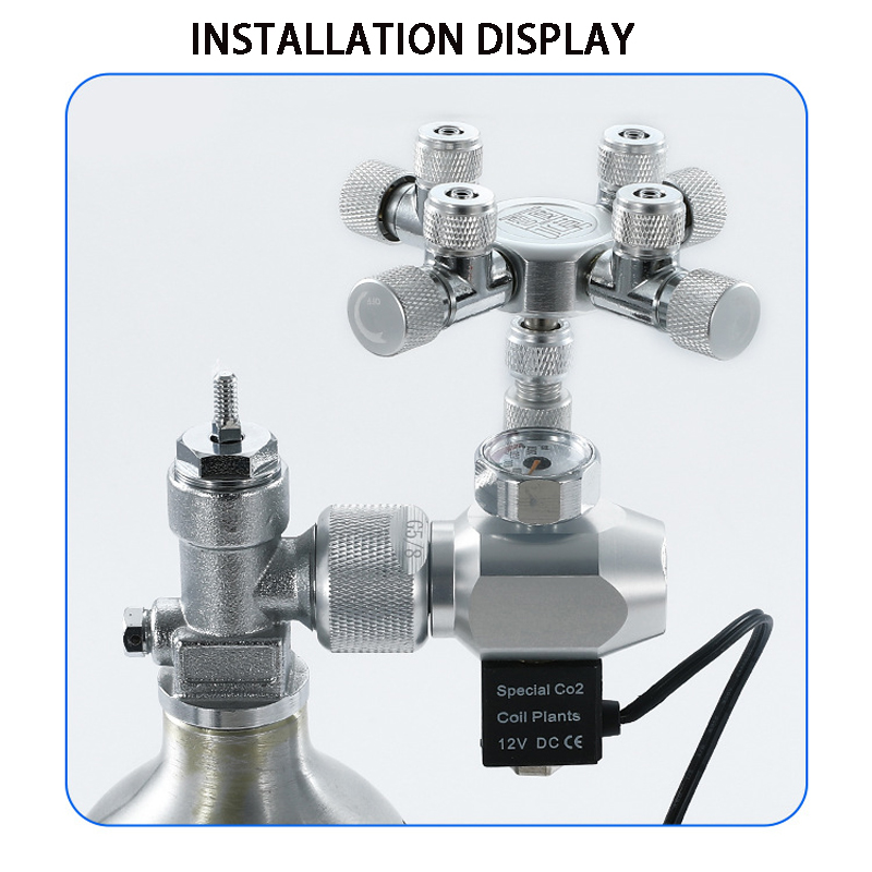 ZRDR Fish Tank Multi-Channel C - đánh giá và giá Glass Co2 Drop Checker