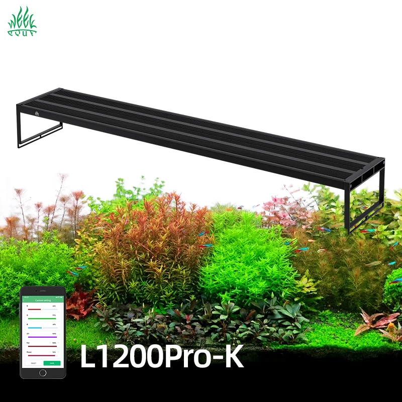 ZXY WEEKAQUA L1200K Pro 120CM  - đánh giá và giá Planted Aquarium Cycling
