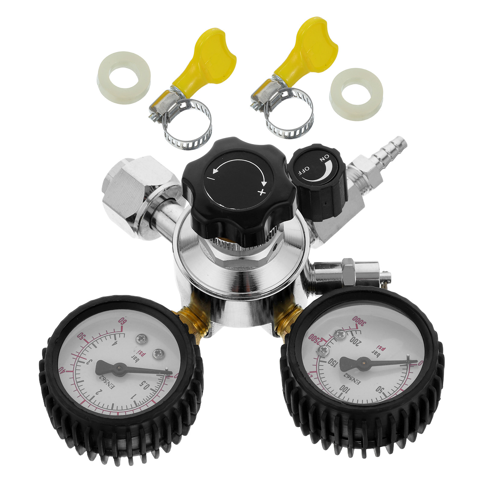 1Set Beer Brewing Device Cga32 - đánh giá và giá Co2 Regulator Dual Stage