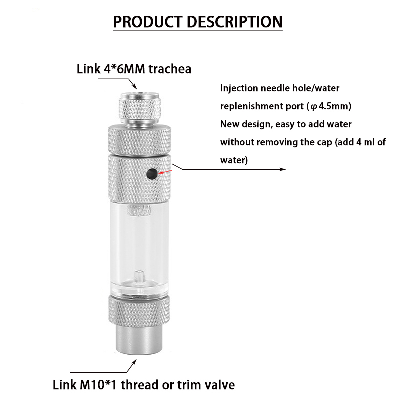 Aquarium CO2 Bubble Meter Wate - đánh giá và giá Glass Co2 Drop Checker