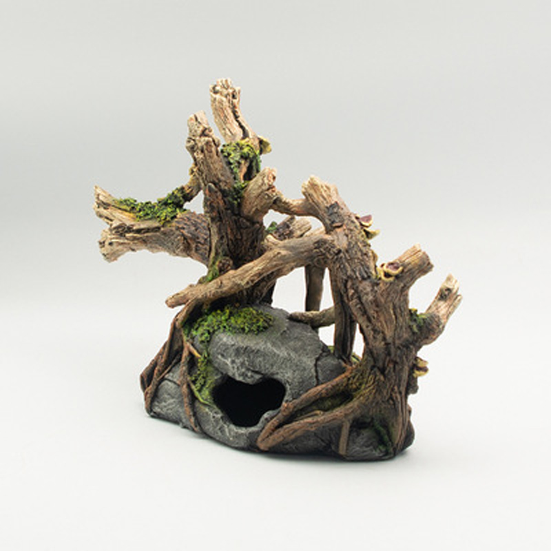 Resin Bush Decoration for Aqua - đánh giá và giá Aquarium Plant Root Tabs