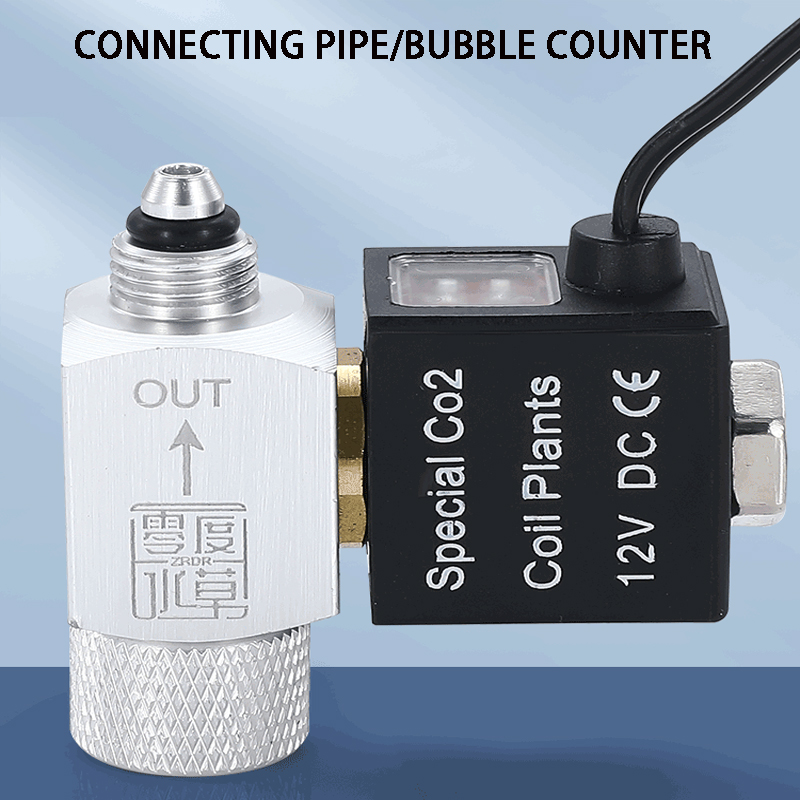 ZRDR Bể Cá Co2 Van Điện Từ Bộ  - đánh giá và giá Glass Co2 Drop Checker