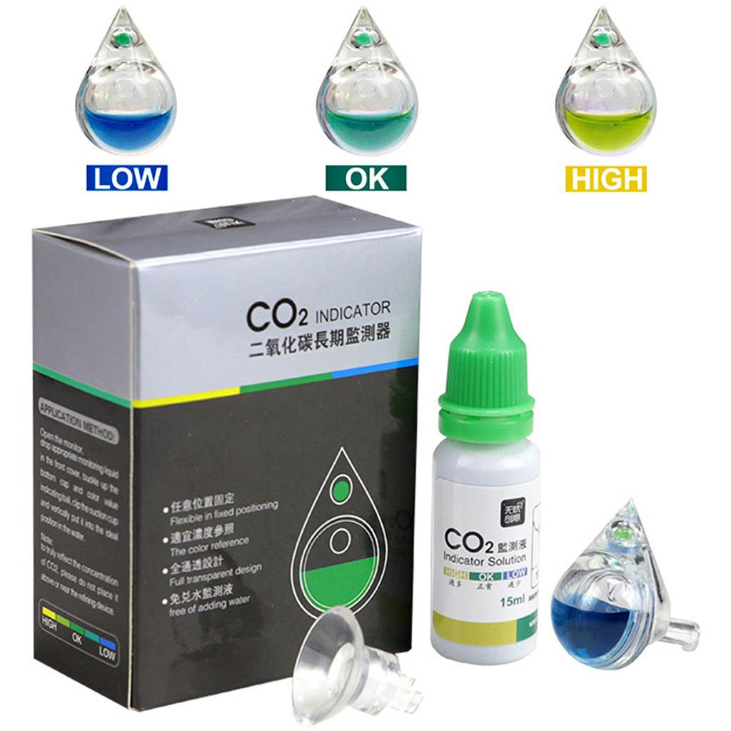 CO2 Drop Checker Aquarium Moni - đánh giá và giá Glass Co2 Drop Checker