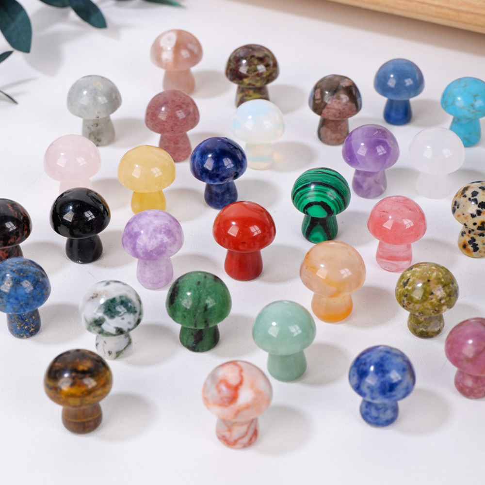 Natural Crystal Mushroom Gemst - đánh giá và giá Planted Aquarium Jungle