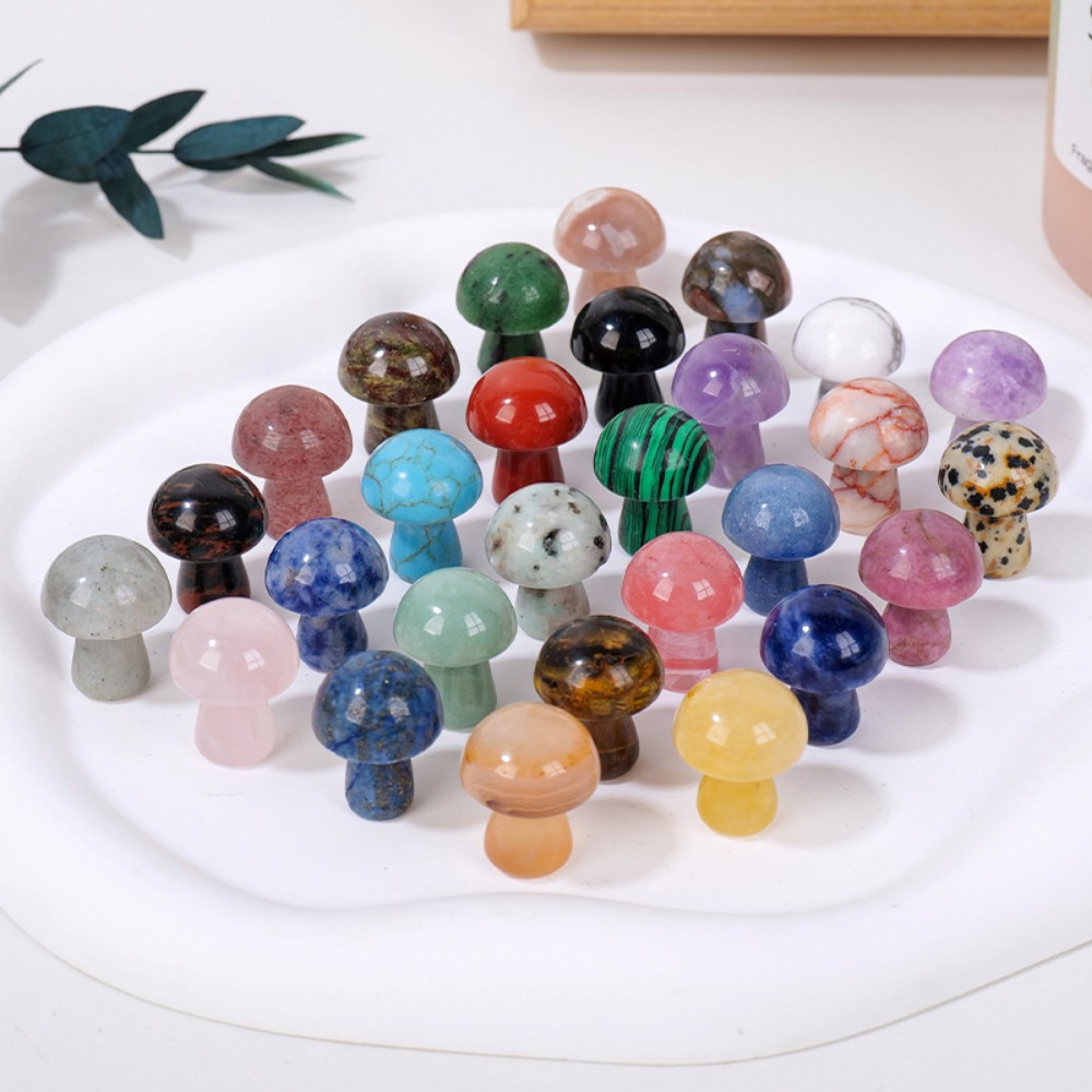 Natural Crystal Mushroom Gemst - đánh giá và giá Planted Aquarium Jungle