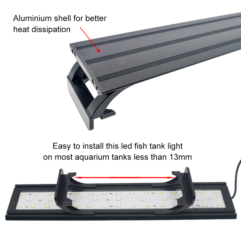 Hồ Cá Đèn LED Cho 16-64CM Cá S - đánh giá và giá Aquarium Plant Growing