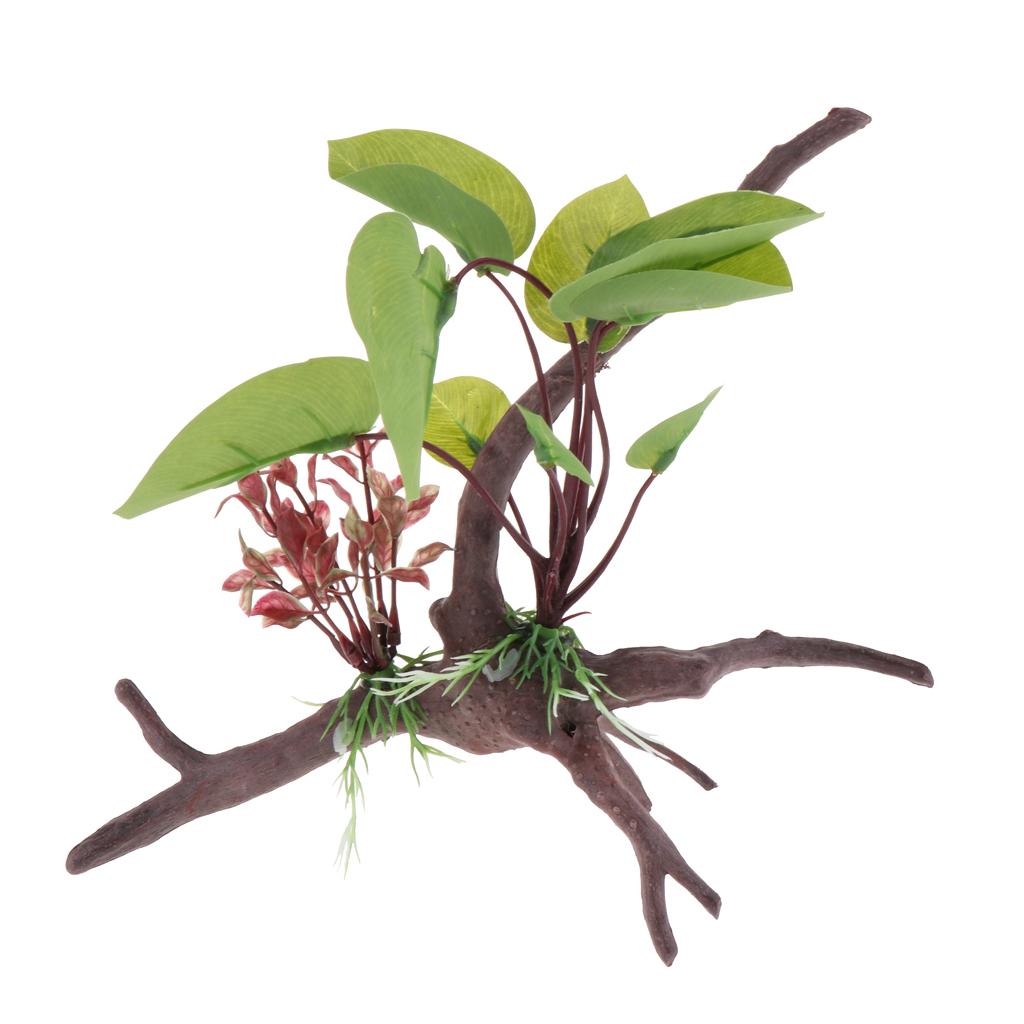 Reptile Terrarium Plant Artifi - đánh giá và giá Planted Aquarium Jungle