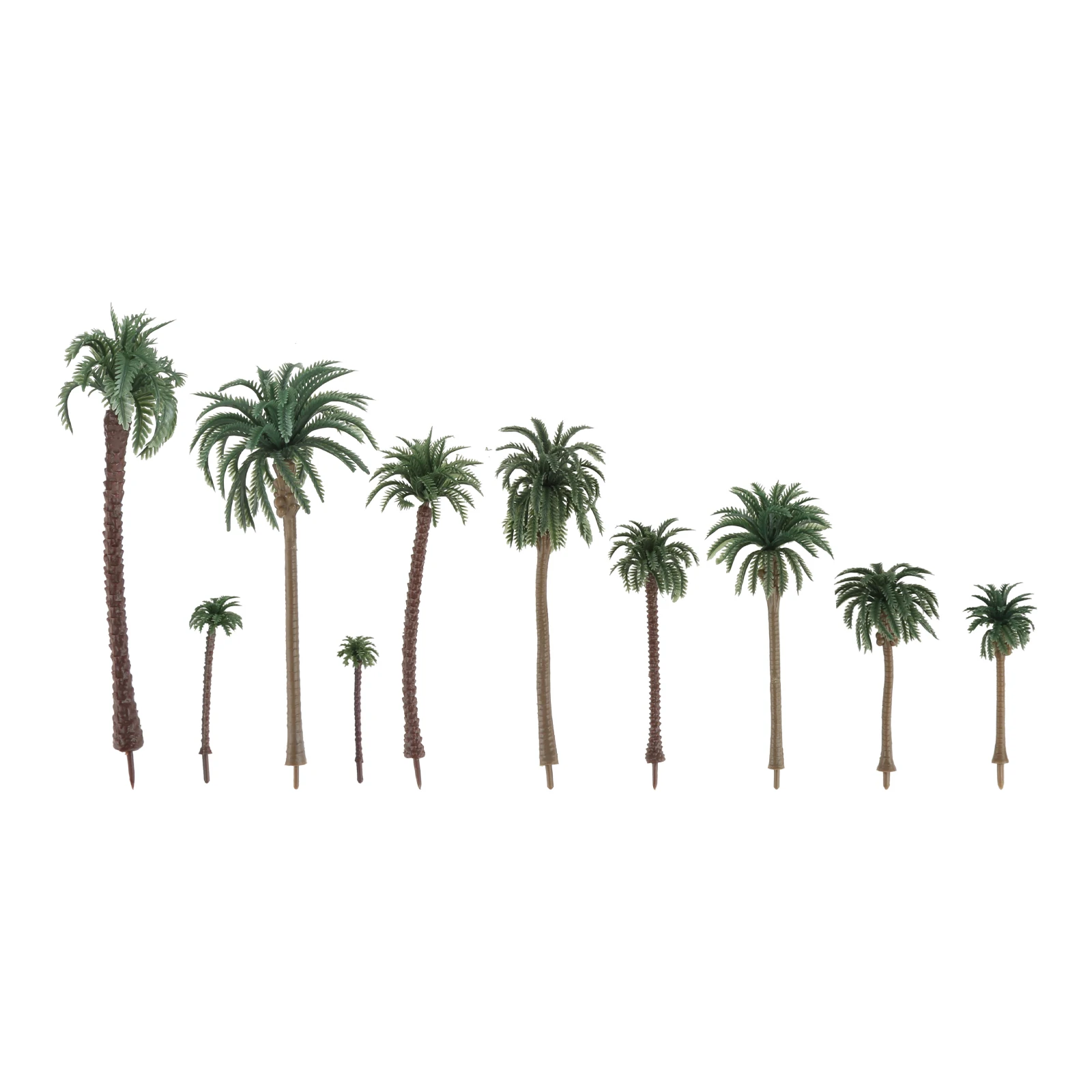 48Pcs Plastic Palm Tree Miniat - đánh giá và giá Planted Aquarium Models
