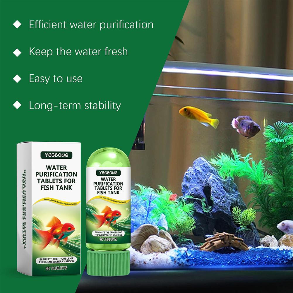 Water Purification Tablets Fis - đánh giá và giá Planted Aquarium Cleaning