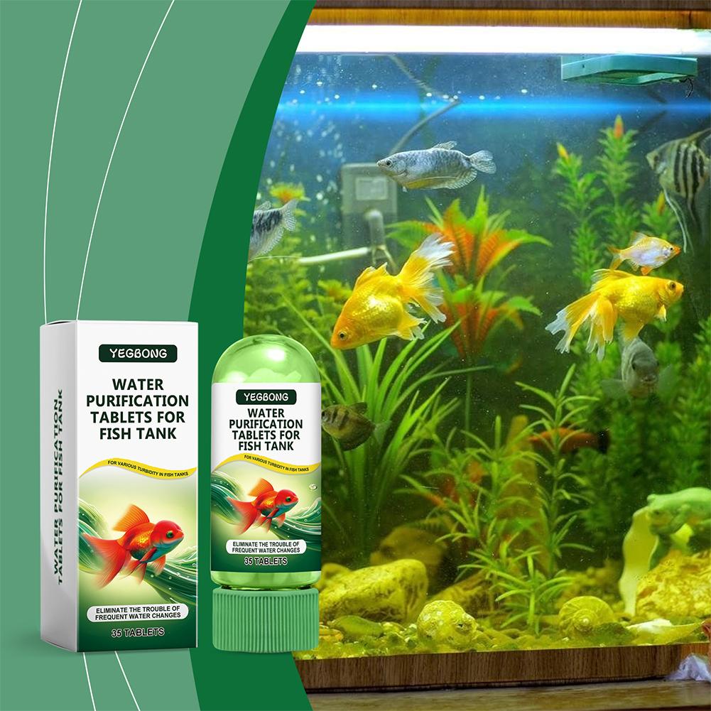 Water Purification Tablets Fis - đánh giá và giá Planted Aquarium Cleaning