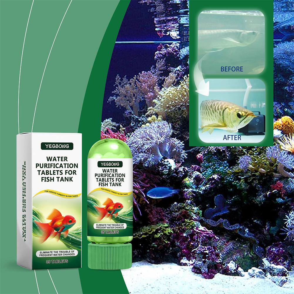 Water Purification Tablets Fis - đánh giá và giá Planted Aquarium Cleaning