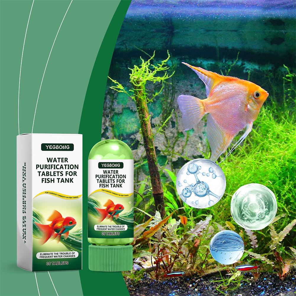 Water Purification Tablets Fis - đánh giá và giá Planted Aquarium Cleaning