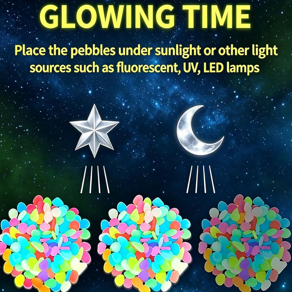 Colorful Glow In The Dark Lumi - đánh giá và giá Aquarium Planted Fish