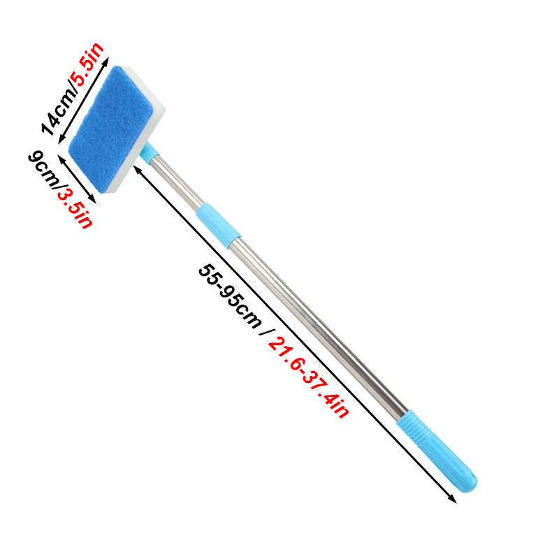55-95cm Telescopic Handle 180° - đánh giá và giá Planted Aquarium Cleaning