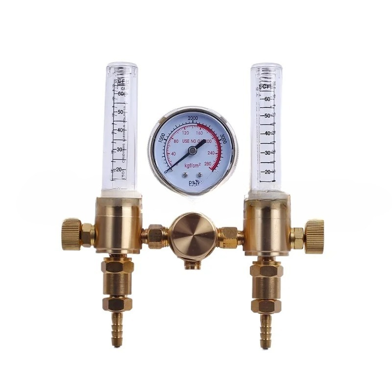 Dual Stage Argon CO2 Flowmeter - đánh giá và giá Co2 Regulator Dual Stage