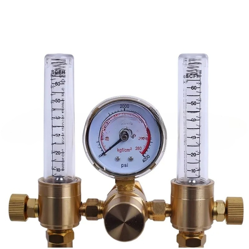 Dual Stage Argon CO2 Flowmeter - đánh giá và giá Co2 Regulator Dual Stage
