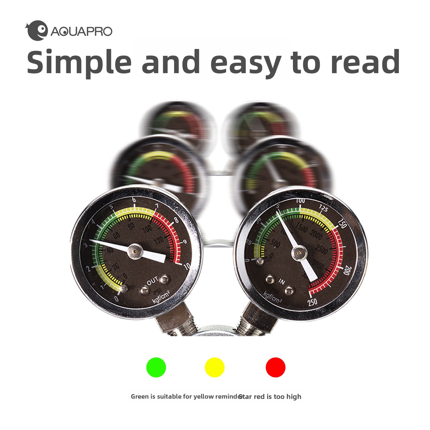 AQUAPRO Professional Two-Stage - đánh giá và giá Co2 Regulator Dual Stage