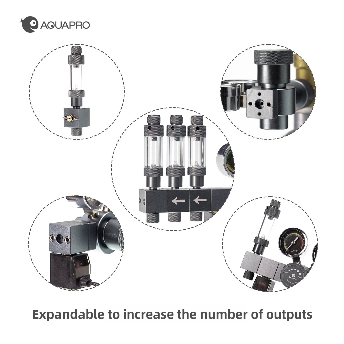 AQUAPRO Professional Two-Stage - đánh giá và giá Co2 Regulator Dual Stage