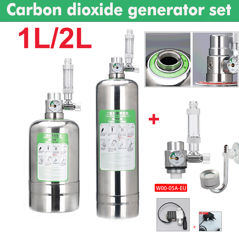Aquarium CO2 Generator System  - đánh giá và giá Glass Co2 Drop Checker