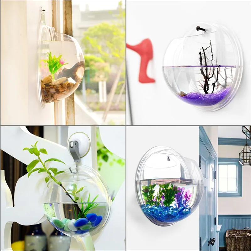 Acrylic Trong Suốt Treo Tường  - đánh giá và giá Aquarium Plant Grass