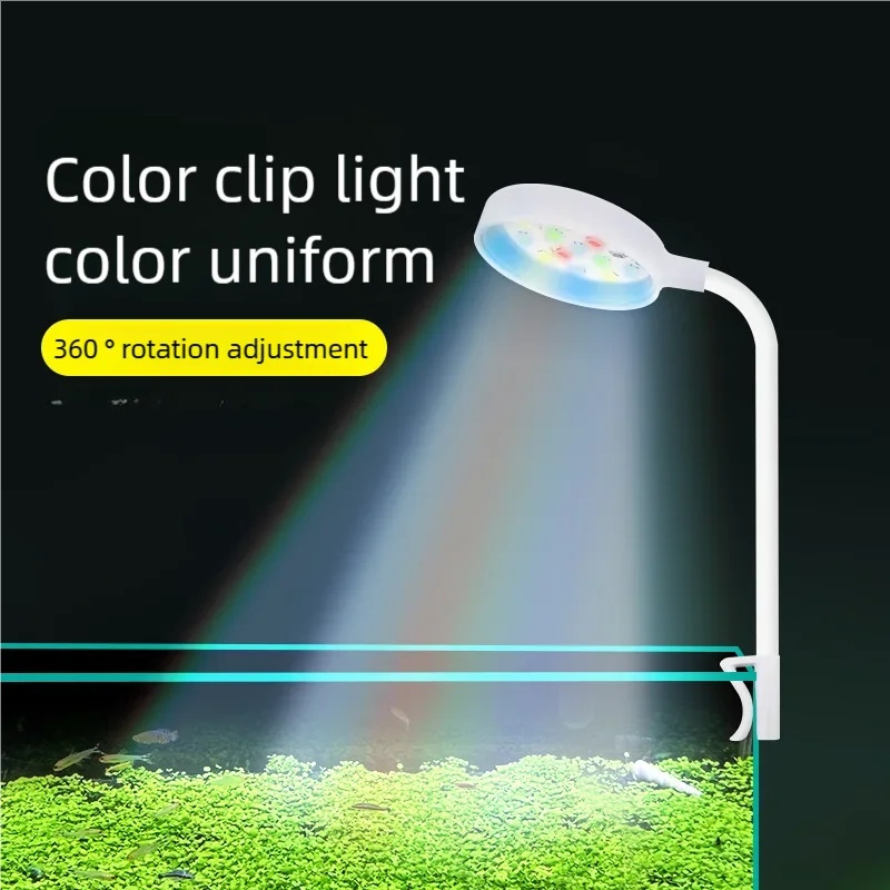 3W LED Clip-On Aquarium Light  - đánh giá và giá Aquarium Plant Growing
