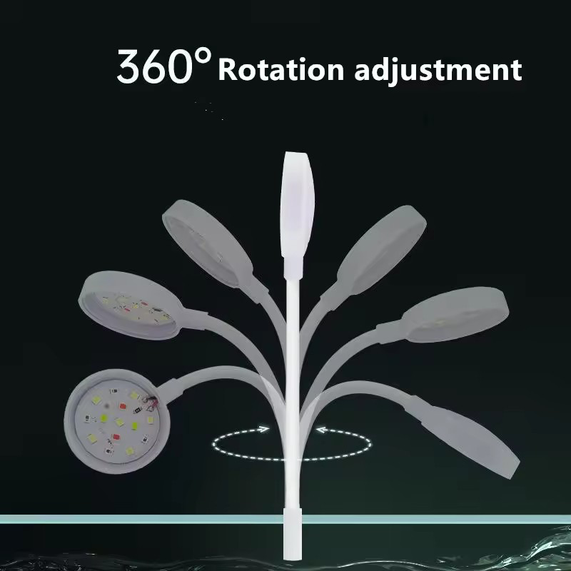 USB LED Fish Tank Clip Lamp Hi - đánh giá và giá Aquarium Plant Growing