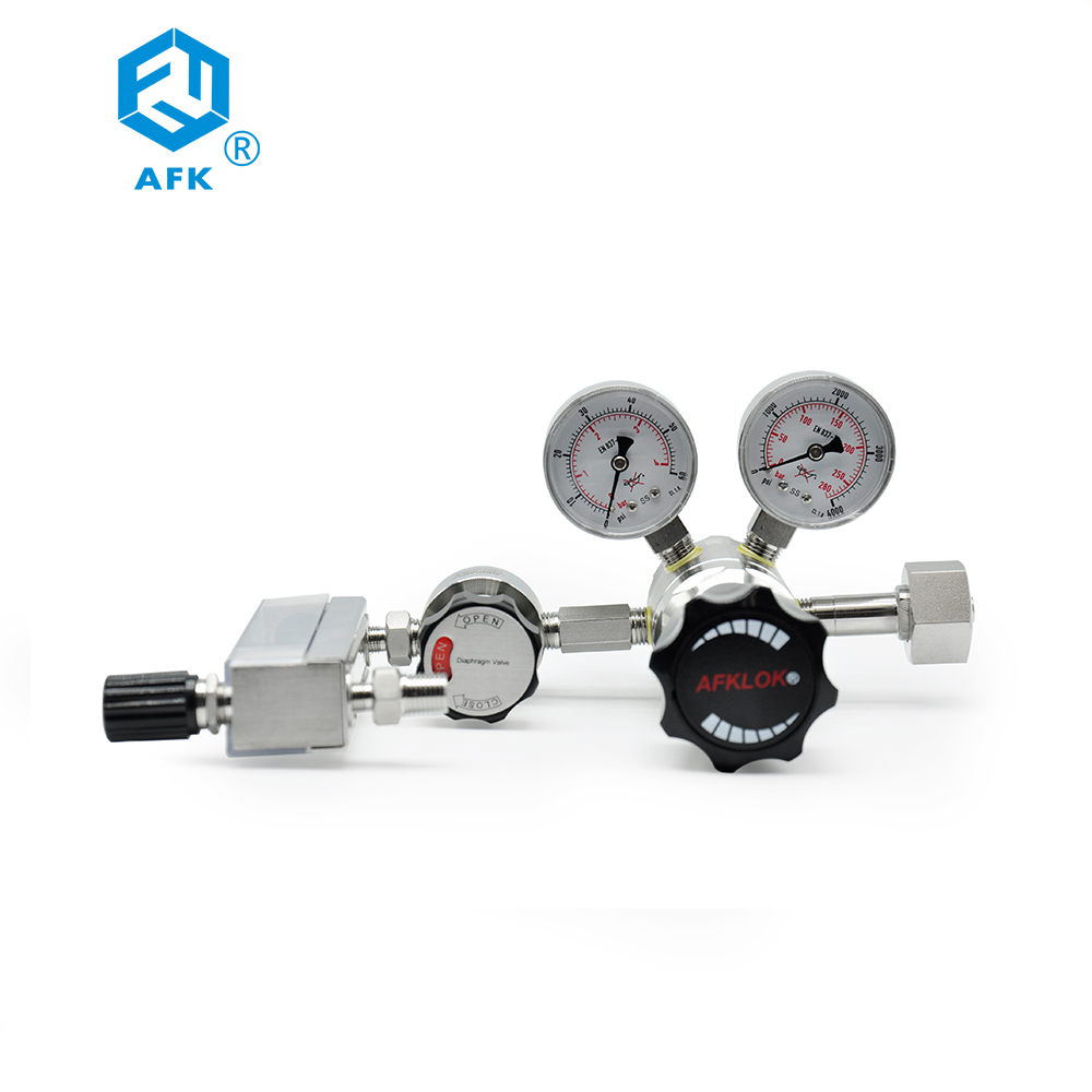 Dual Stage CO2 Gas Pressure Re - đánh giá và giá Co2 Regulator Dual Stage