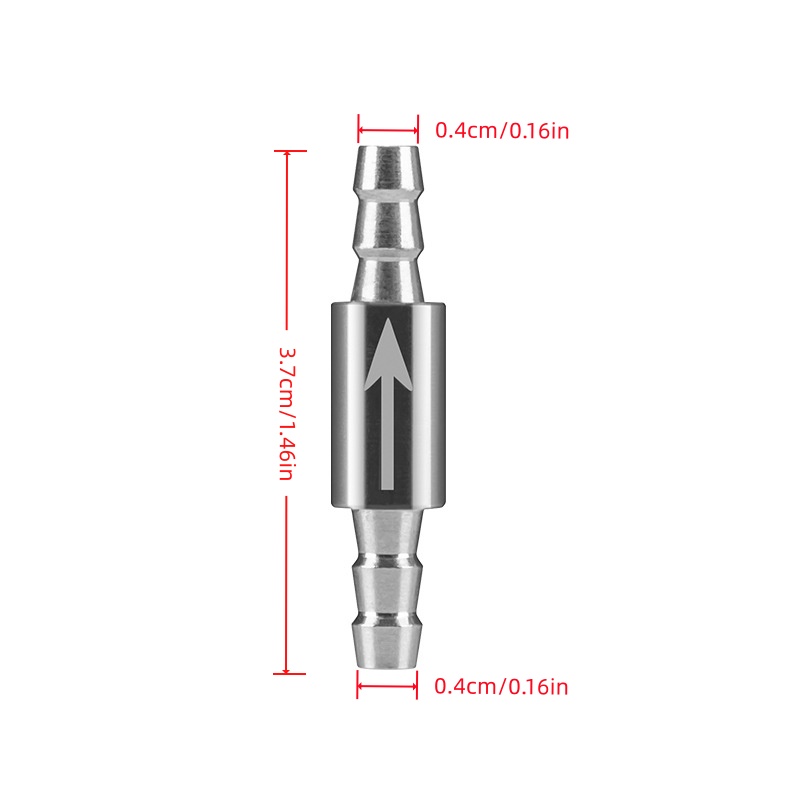 1pc 4mm Stainless Steel Aquari - đánh giá và giá Glass Co2 Drop Checker