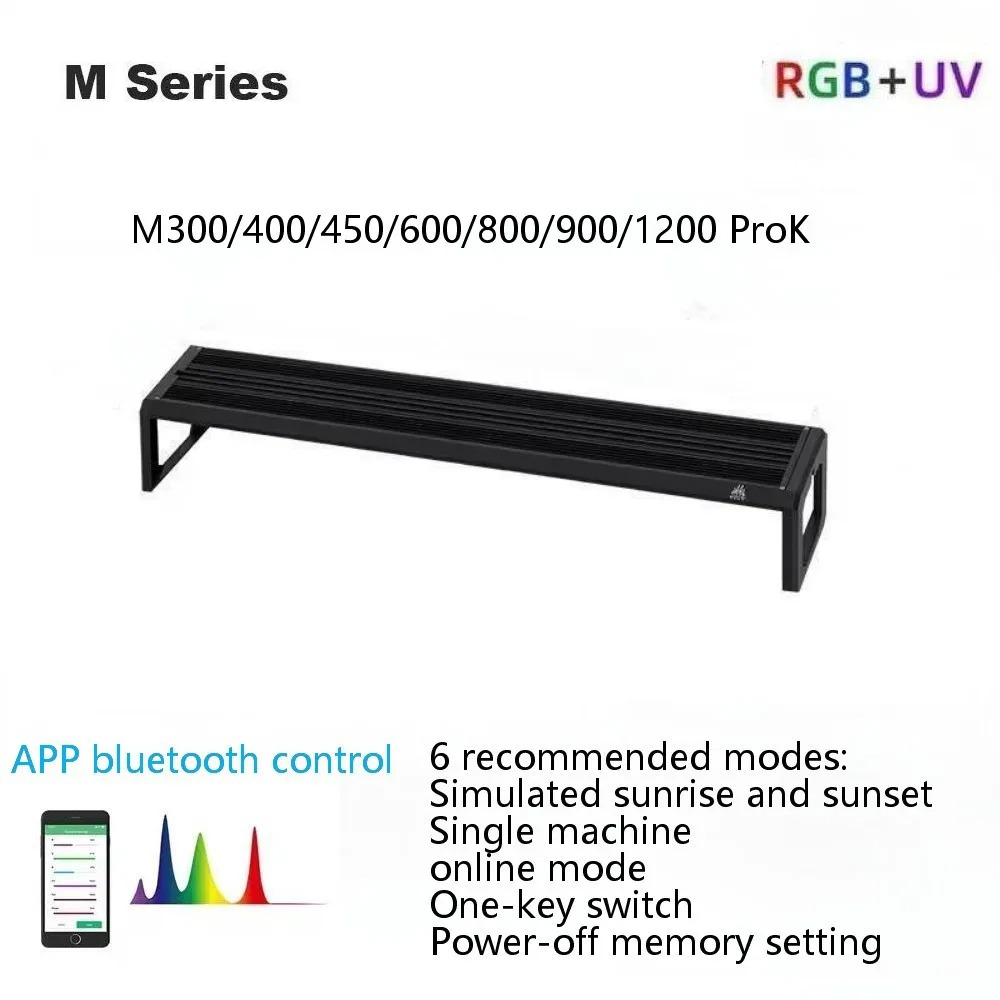 Week Aqua M Series RGB+UV Wate - đánh giá và giá Aquarium Plant Growing