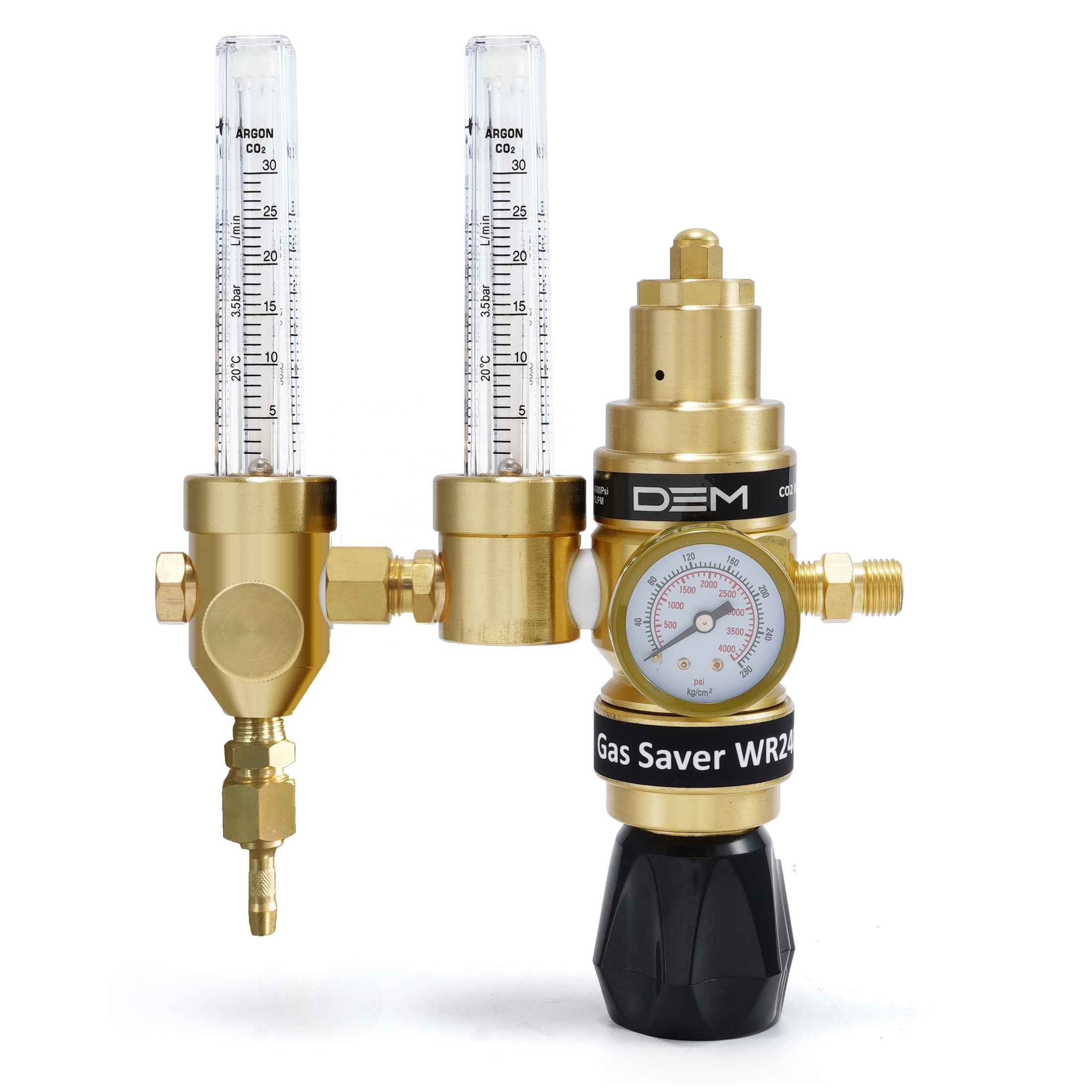 DEM WR2400 Precision Flow Cont - đánh giá và giá Co2 Regulator Dual Stage