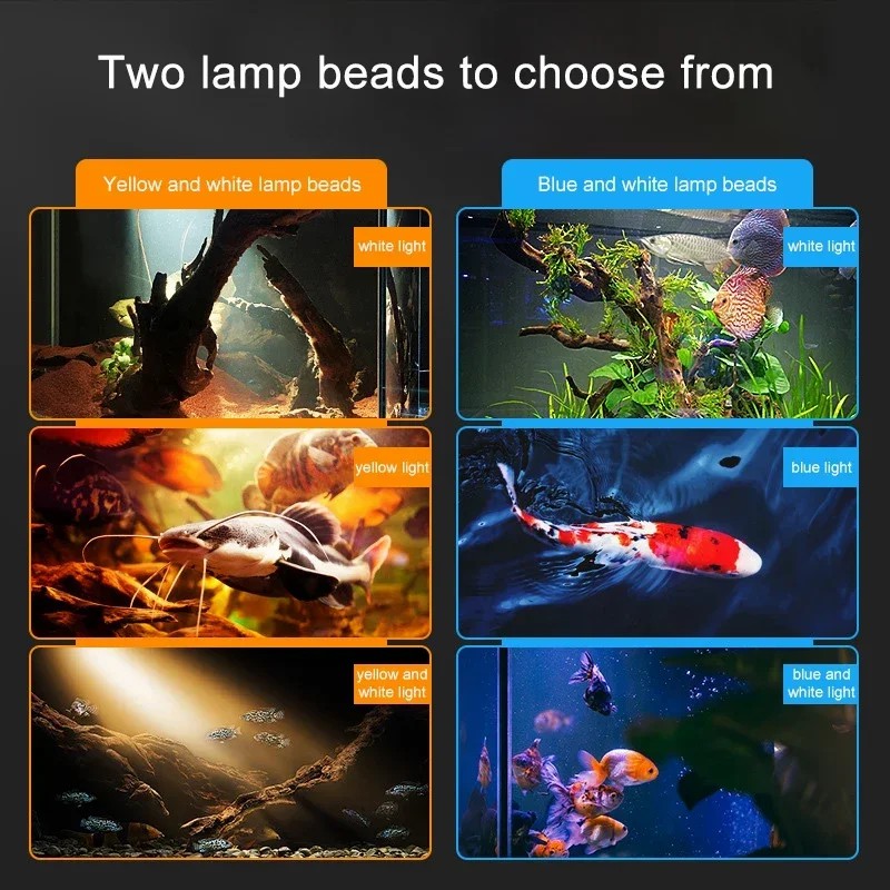 Adjustable Focus Led Aquarium  - đánh giá và giá Aquarium Plant Growing