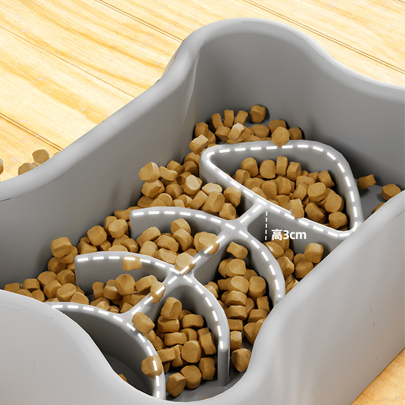Pet Dog Slow Feeder Bowl Puppy - đánh giá và giá Royal Canin Food Medium