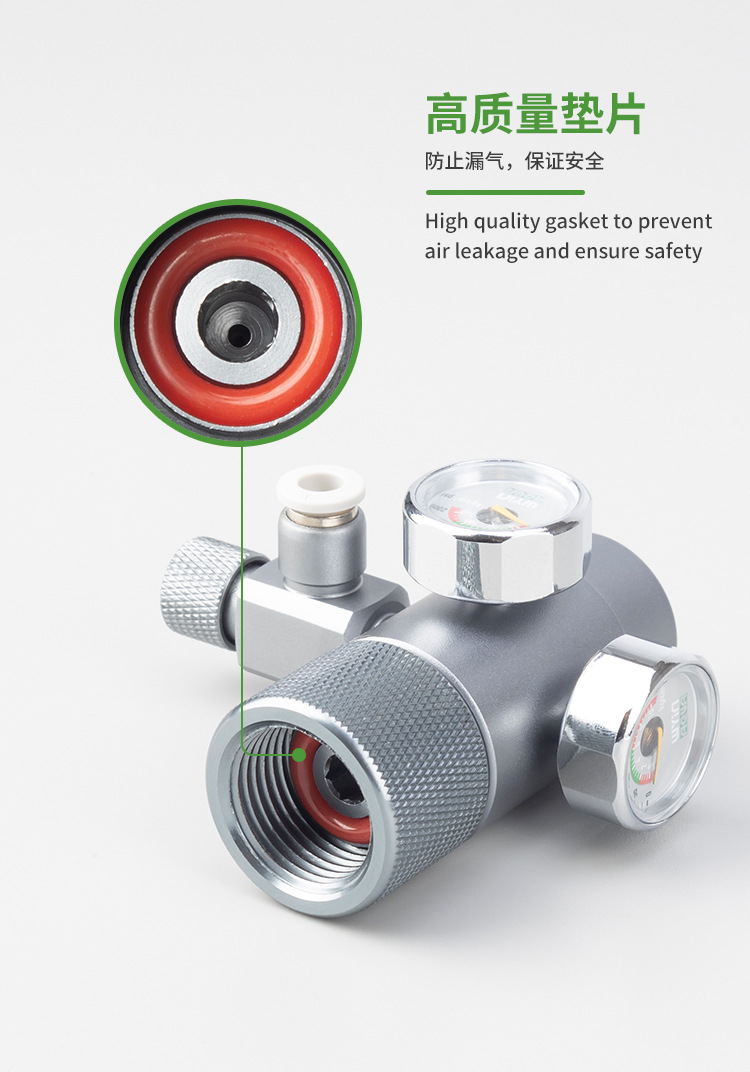 Aquarium CO2 Regulator Aluminu - đánh giá và giá Co2 Regulator Dual Stage